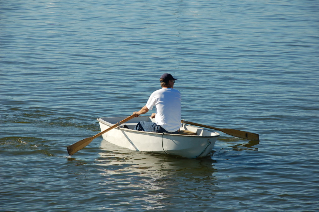 Image: "Alone on the Water"