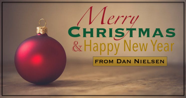 Merry Christmas and Happy New Year from Dan Nielsen